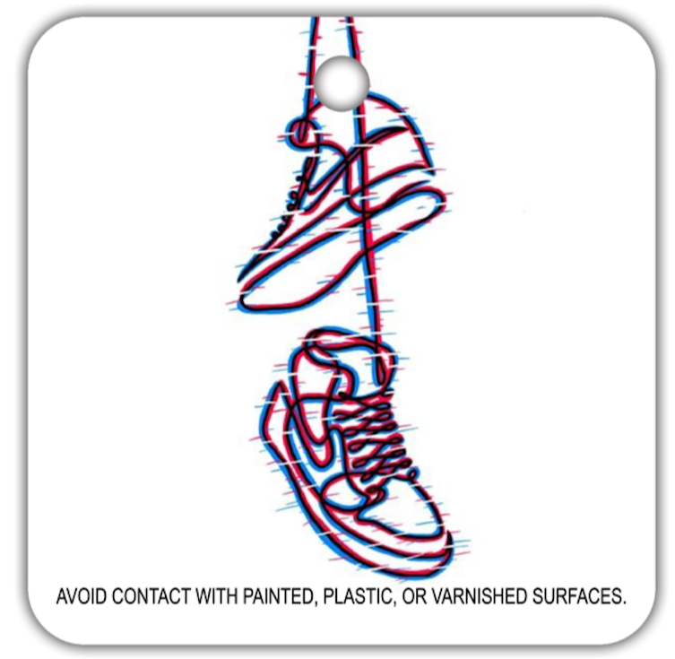Blitz Sneakers Air Freshener in Dark Ice