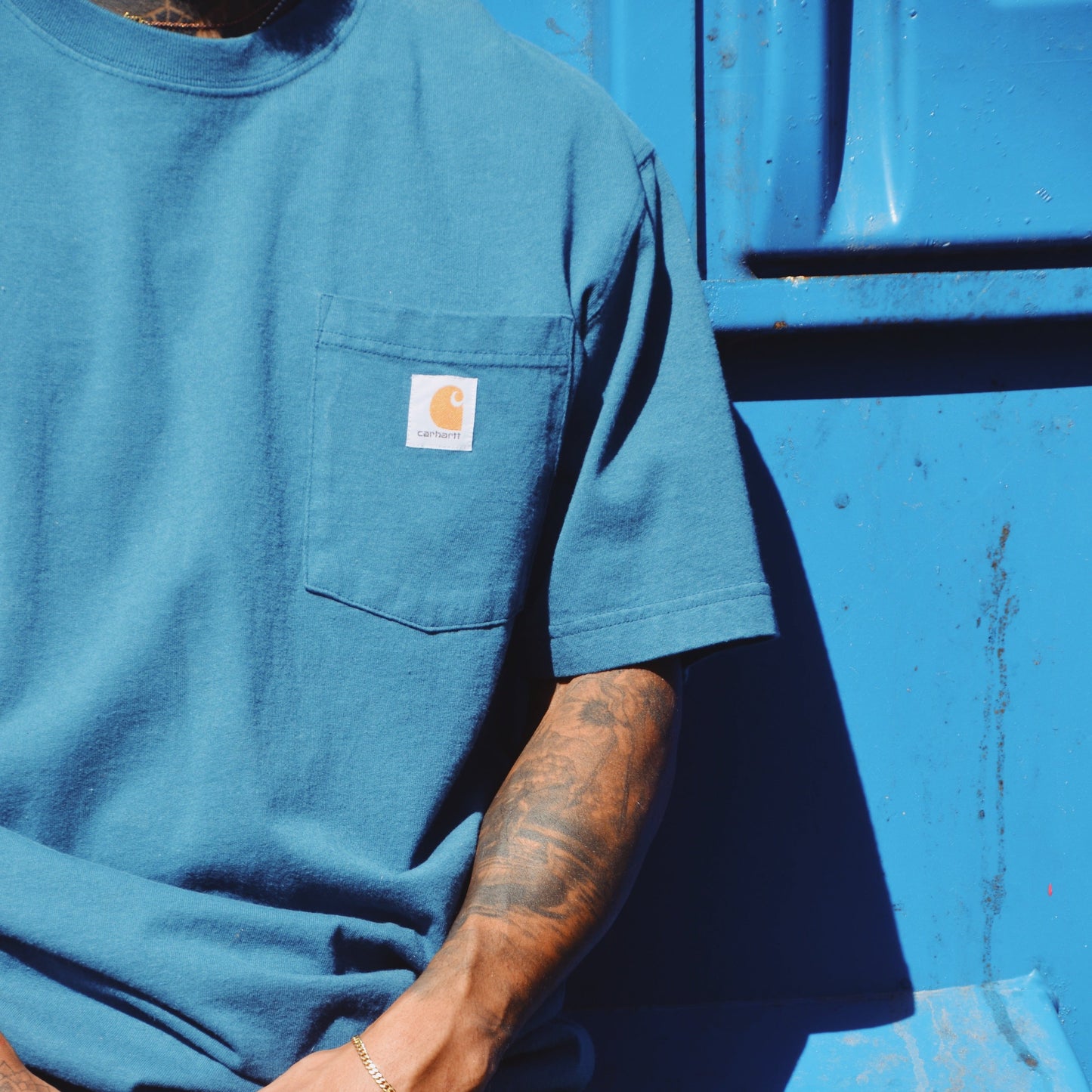 Seb Sourced Short Sleeve Pocket Tee O/S