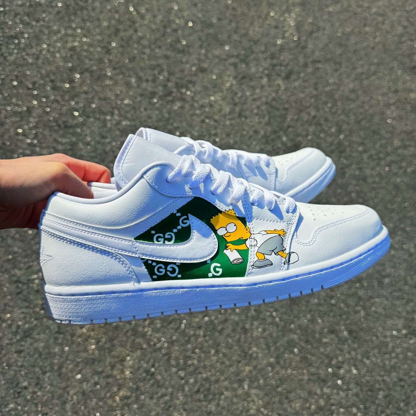 Graffiti Simpson Sneaker