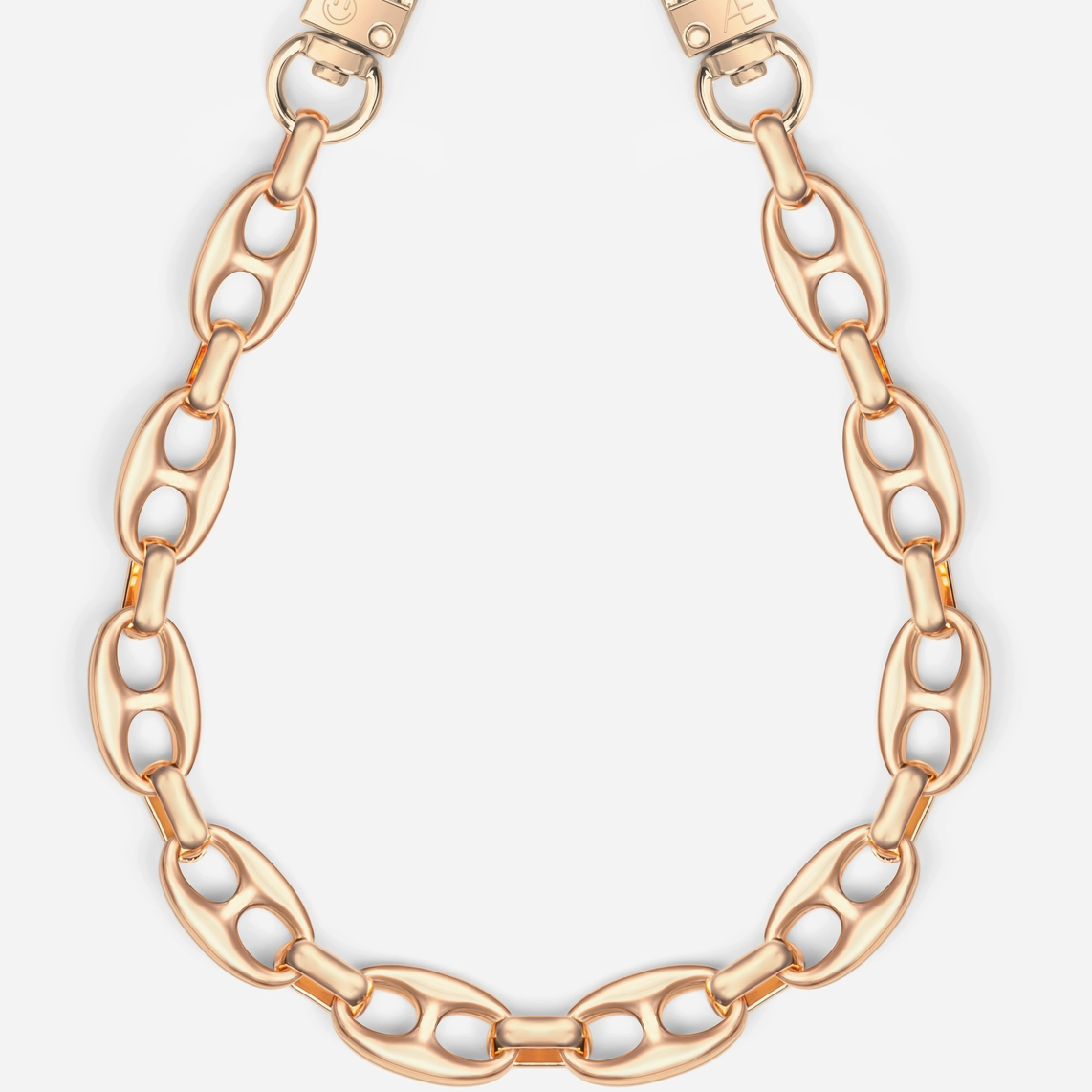 Gold Peanut Phone Chain